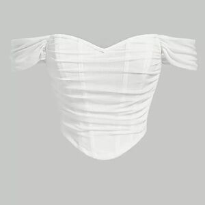 Off-Shoulder Corset Top